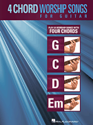 cover 4-Chord Worship Songs for Guitar Guitar and Fretted sheet music cover